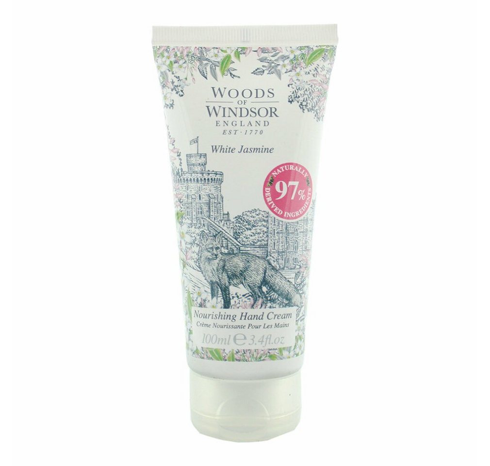 Woods of Windsor Nagelpflegecreme White Jasmine Hand Cream 100ml von Woods of Windsor
