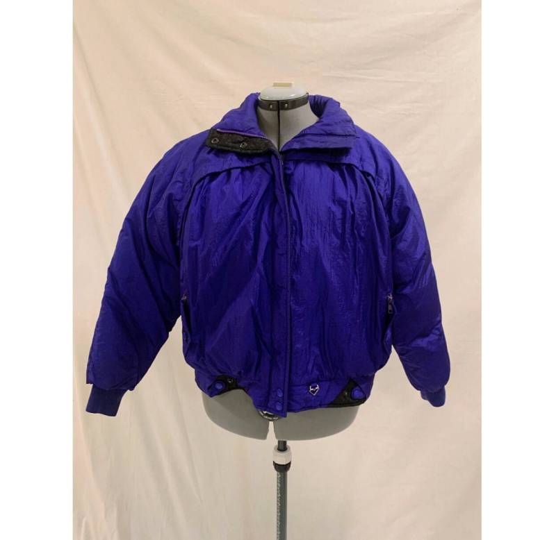 Vintage Obermeyer "Dreamer" Daunen Skijacke in Lila Damen Medium/Large Größe 10 von WoodsMadeAndFound