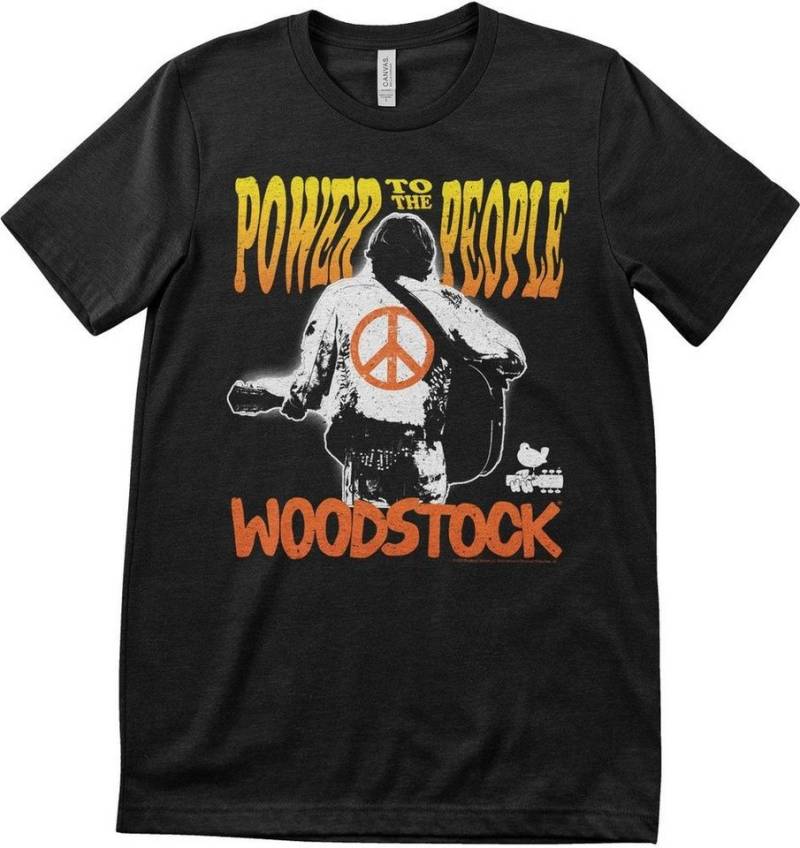 Woodstock T-Shirt Power To The People T-Shirt von Woodstock