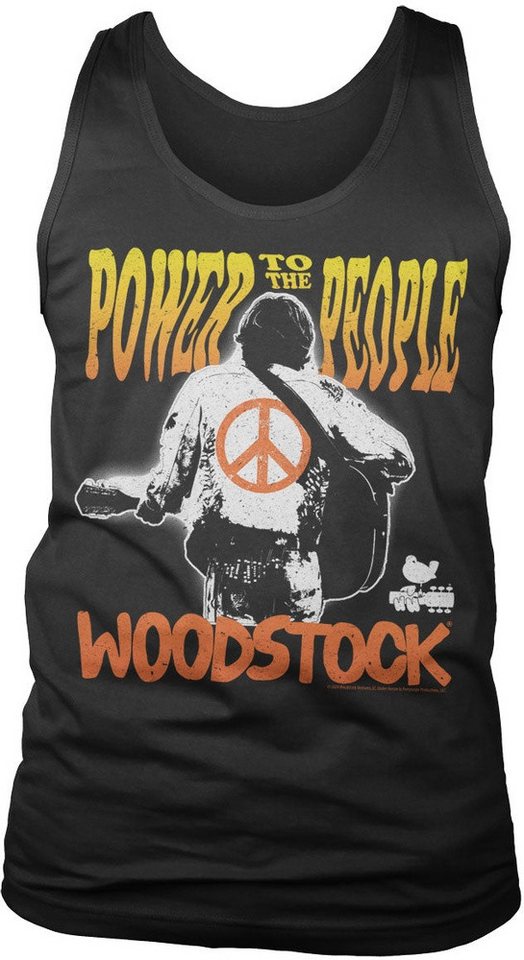 Woodstock T-Shirt Power To The People Tank Top von Woodstock