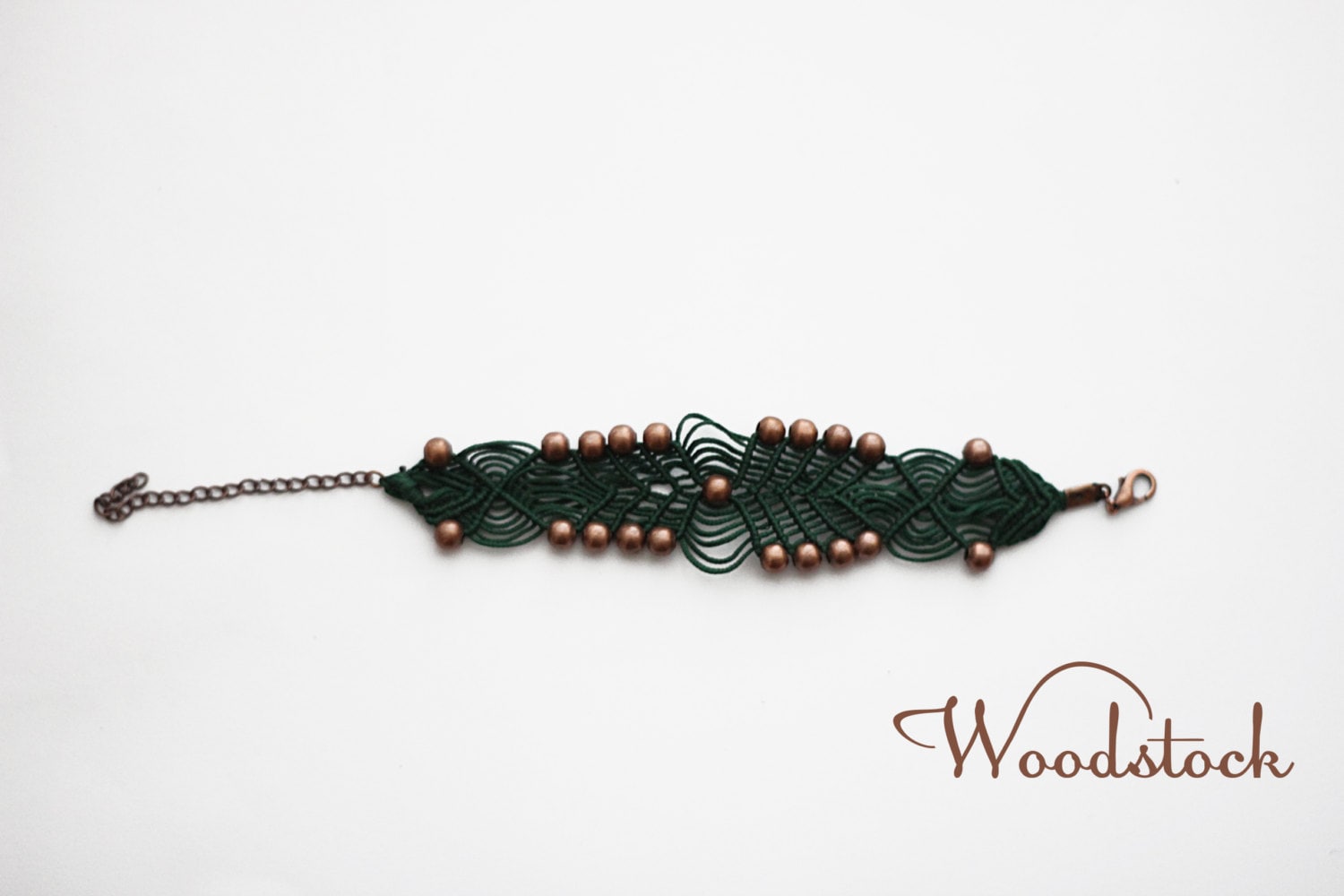 Boho Armband Mit Kupferelementen, Sommerarmband, Perlenarmband, Grünes Armband, Antikes Kupfer, Mikro Makramee Boho Armband Mit Kupferelementen, Sommerarmband, Perlenarmband, Grünes Armband, Antikes Kupfer, Mikro Makramee von WoodstockBG