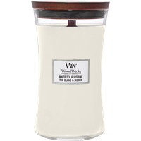 Woodwick Large Hourglass White Tea & Jasmine von Woodwick