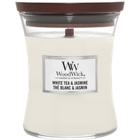 Woodwick Medium Hourglass White Tea & Jasmine 275 g von Woodwick