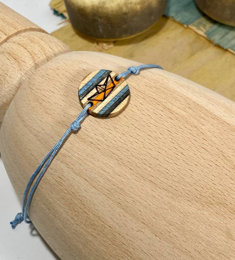 Skateboard Armband Makramee von WoodwormdesignShop