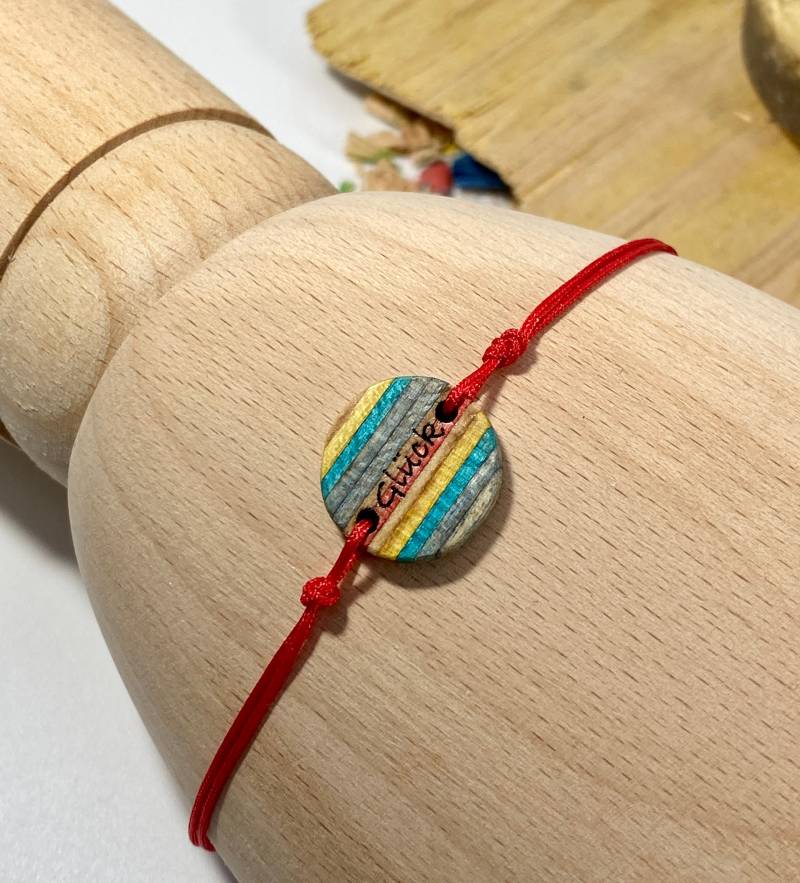 Skateboard Armband Personalisiert von WoodwormdesignShop