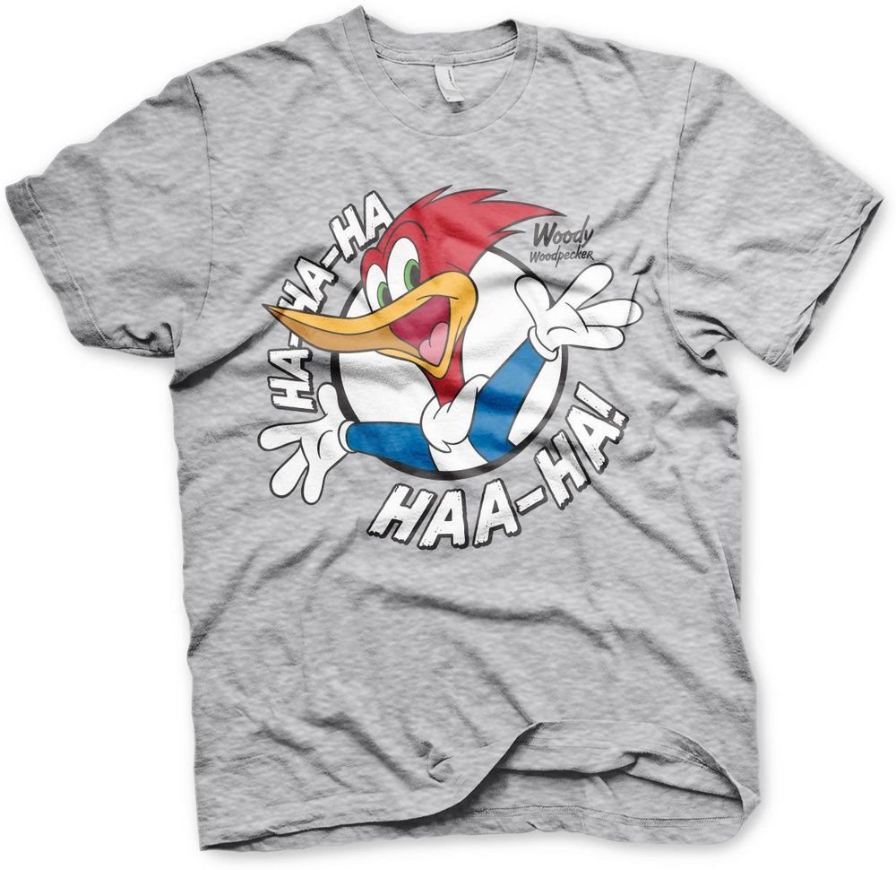 Woody Woodpecker T-Shirt Hahaha T-Shirt Woody Woodpecker T-Shirt Hahaha T-Shirt von Woody Woodpecker