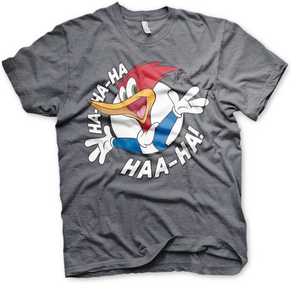 Woody Woodpecker T-Shirt Hahaha T-Shirt Woody Woodpecker T-Shirt Hahaha T-Shirt von Woody Woodpecker
