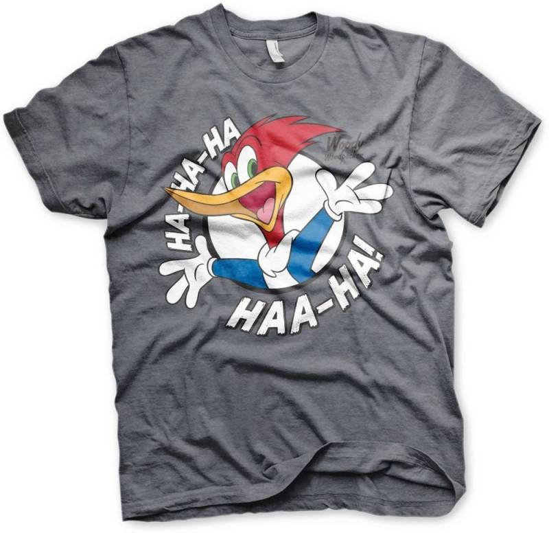 Woody Woodpecker T-Shirt Hahaha T-Shirt Woody Woodpecker T-Shirt Hahaha T-Shirt von Woody Woodpecker