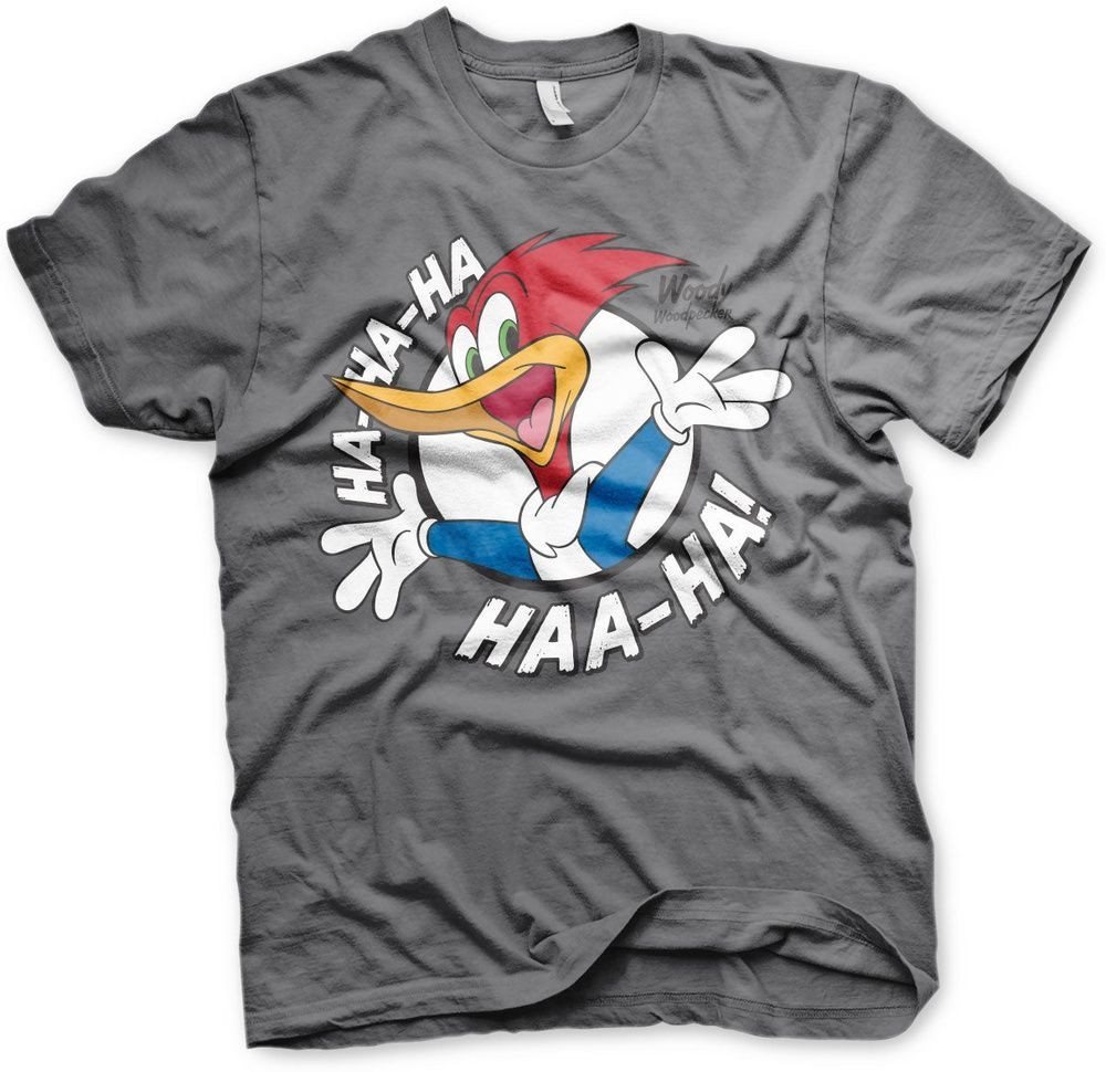 Woody Woodpecker T-Shirt Hahaha T-Shirt Woody Woodpecker T-Shirt Hahaha T-Shirt von Woody Woodpecker