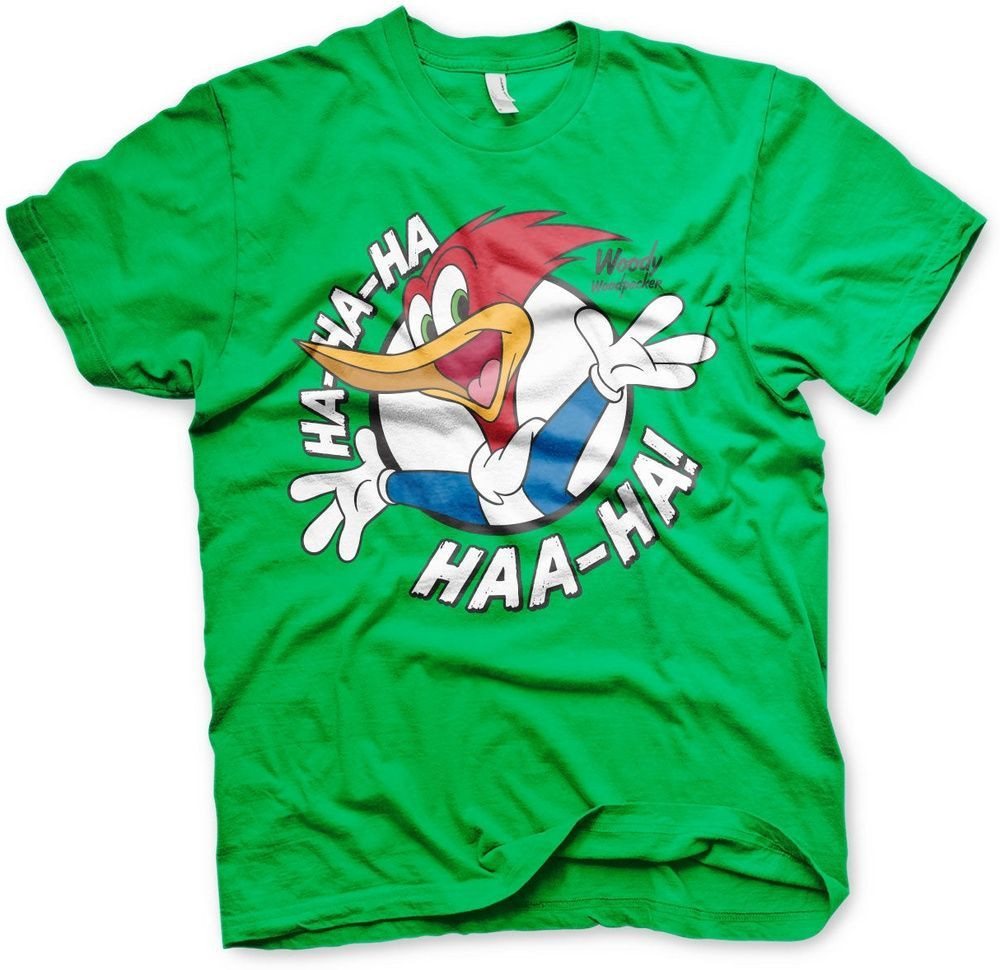 Woody Woodpecker T-Shirt Hahaha T-Shirt Woody Woodpecker T-Shirt Hahaha T-Shirt von Woody Woodpecker