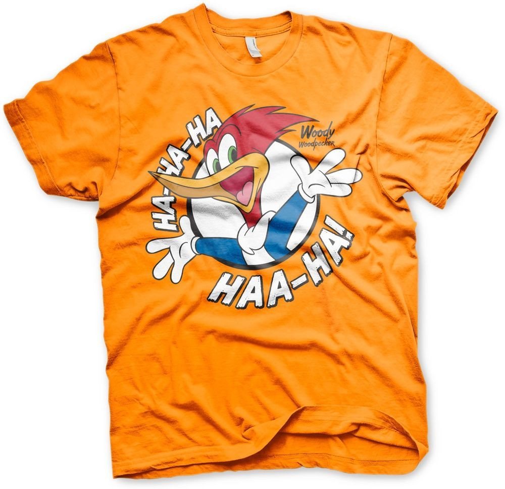 Woody Woodpecker T-Shirt Hahaha T-Shirt Woody Woodpecker T-Shirt Hahaha T-Shirt von Woody Woodpecker