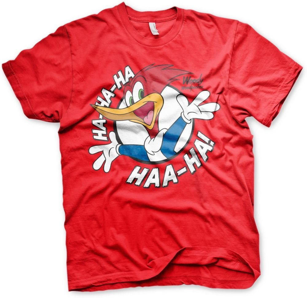 Woody Woodpecker T-Shirt Hahaha T-Shirt Woody Woodpecker T-Shirt Hahaha T-Shirt von Woody Woodpecker