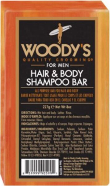Woody's Hair & Body Shampoo Bar 227 g Woody's Hair & Body Shampoo Bar 227 g von Woody's