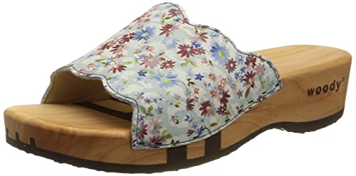 Woody Damen Annabell Holzschuh, bleu, 41 EU von Woody