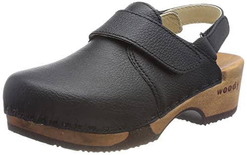 Woody Damen Cornelia Holzschuh, schwarz, 40 EU von Woody