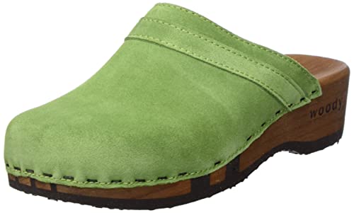 woody Damen Hanni Holzschuh, Leaf, 36 EU von Woody