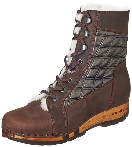 Woody Damen Heike Stiefelette, Caffe-Andromeda, 38 EU von Woody