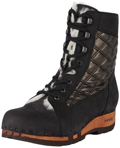 Woody Damen Heike Stiefelette, Nero-Andromeda, 38 EU von Woody