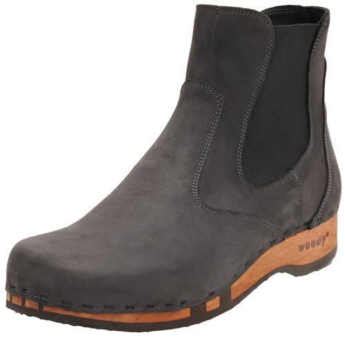 Woody Damen Jutta Stiefelette, Grigio, 36 EU von woody