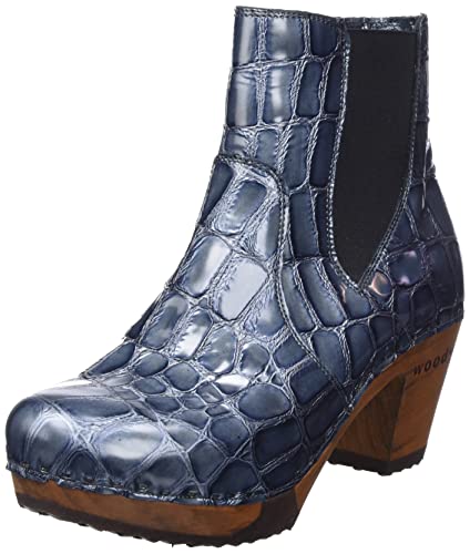 Woody Damen Lara Stiefelette, Blue, 37 EU von Woody