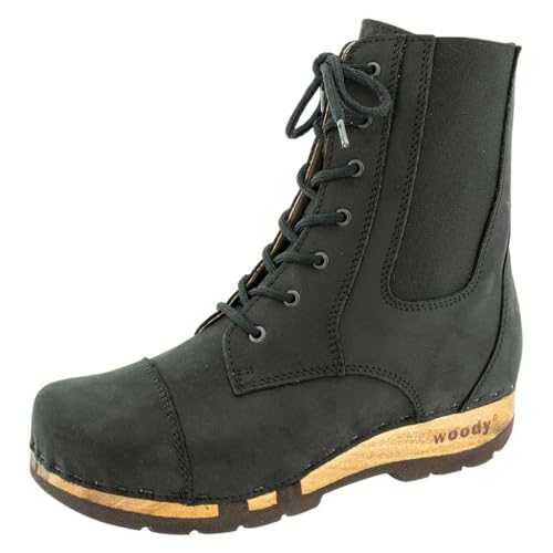 Woody Damen Mara Stiefelette, Nero, 41 EU von Woody