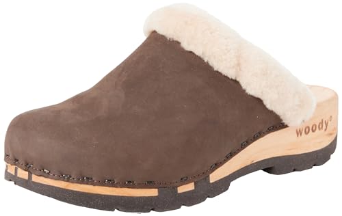 Woody Damen Marie Holzschuh, Cioccolato, 38 EU von Woody