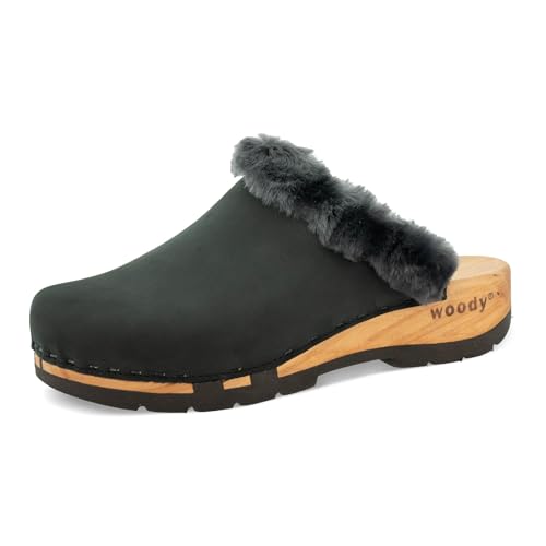 woody Damen Marie Clog, Nero, 39 EU von woody