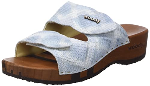 woody Damen Melanie Holzschuh, Blue, 36 EU von Woody