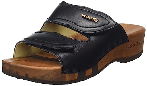 Woody Damen Melanie Holzschuh, schwarz, 36 EU von Woody