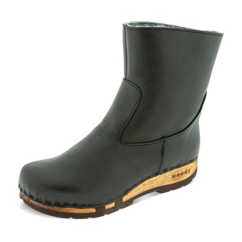 woody Damen Nena Clog Stiefelette, Cervo Nero, 41 EU von woody