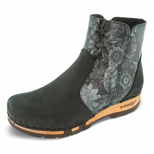 Woody Damen Olga Stiefelette, ncflor Silver, 42 EU von Woody