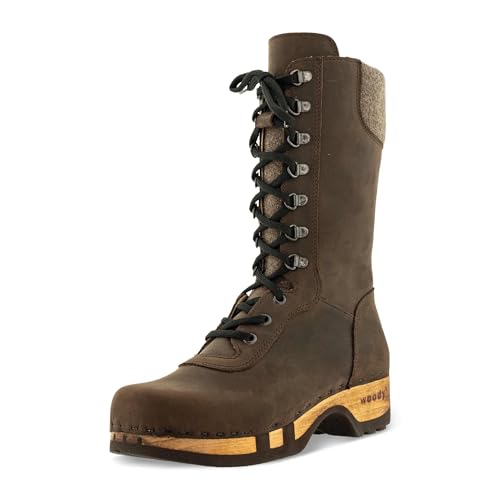 woody Damen Ramona Clog Stiefel, Caffe, 42 EU von woody