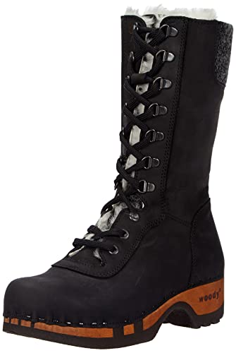 Woody Damen Rosanna Stiefelette, Schwarz, 36 EU von Woody