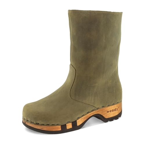 woody Damen Rose Clog Stiefel, Olivia, 37 EU von woody