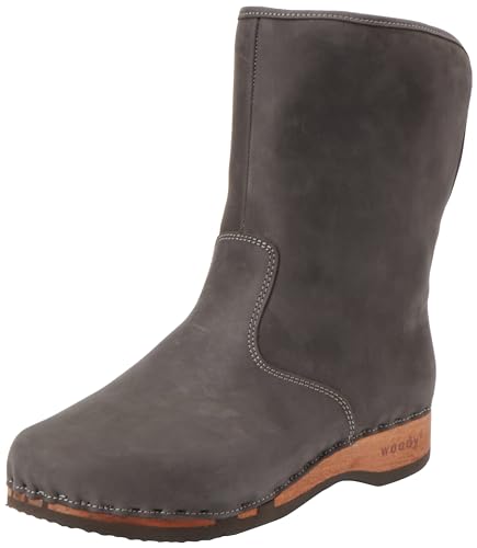 Woody Damen Ulli Stiefelette, Grigio, 36 EU von woody