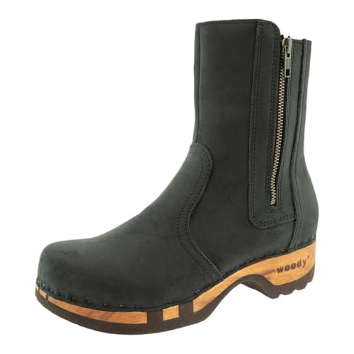 Woody Damen Veronika Stiefelette, schwarz, 38 EU von Woody