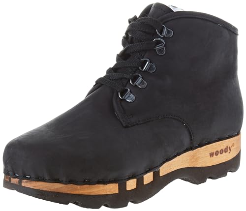 Woody Herren Adam Stiefelette, Nero, 41 EU von Woody