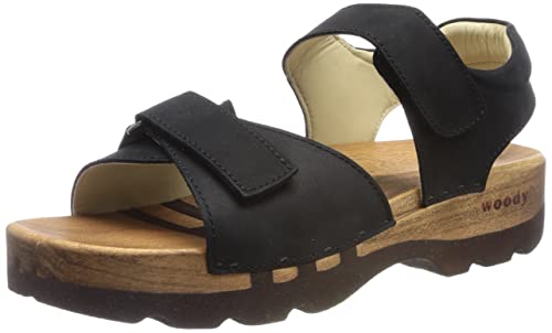 Woody Herren Felix Holzschuh, Schwarz, 46 EU Woody Herren Felix Holzschuh, Schwarz, 46 EU von woody