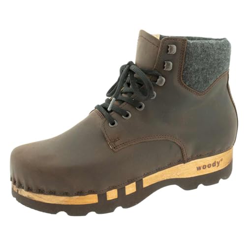 Woody Herren Moritz Halblange Stiefel, Caffe, 40 EU von Woody