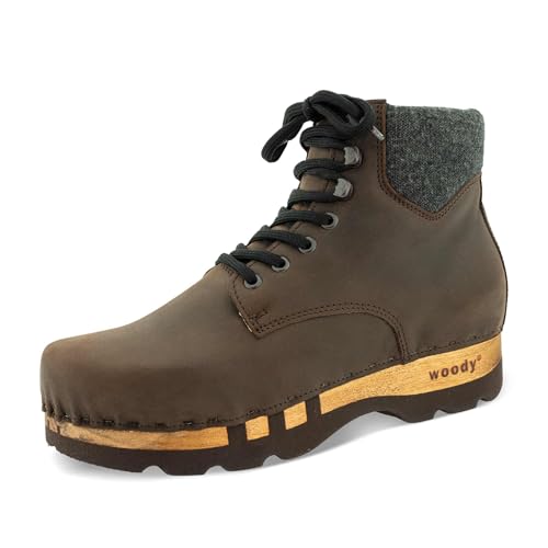 Woody Herren Moritz Halblange Stiefel, Caffe, 49 EU von Woody