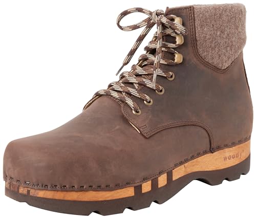 Woody Herren Moritz Halblange Stiefel, Caffe, 50 EU von Woody