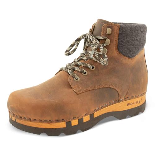 Woody Herren Moritz Halblange Stiefel, Tabacco, 41 EU von Woody