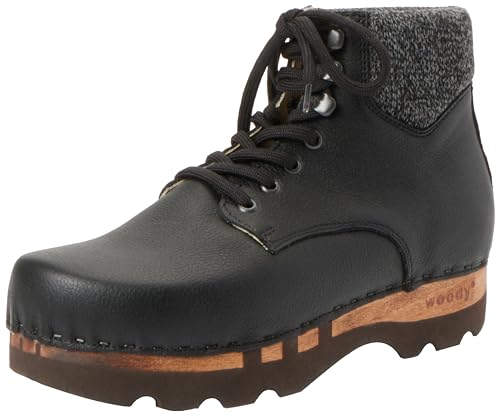 Woody Herren Moritz Stiefelette, Nero, 44 EU von Woody