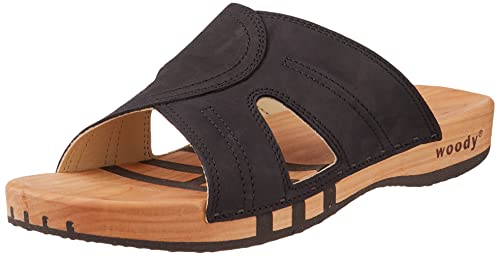 woody Herren Noah Holzschuh, Nero, 48 EU woody Herren Noah Holzschuh, Nero, 48 EU von woody