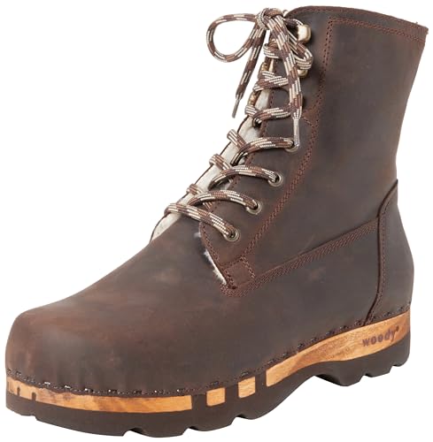 Woody Herren Pascal Halblange Stiefel, Caffe, 40 EU von Woody