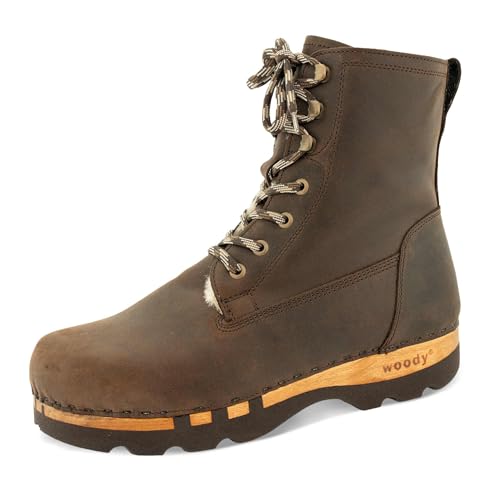 Woody Herren Pascal Halblange Stiefel, Caffe, 40 EU von Woody