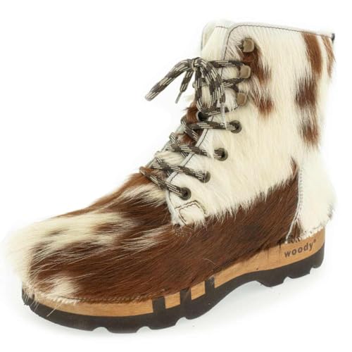 Woody Herren Pascal Halblange Stiefel, Natur, 40 EU von Woody