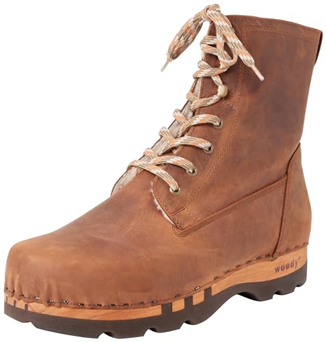 Woody Herren Pascal Halblange Stiefel, Tabacco, 42 EU von Woody