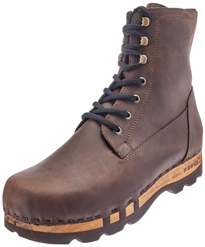 Woody Herren Paul Halblange Stiefel, Caffe, 43 EU von Woody