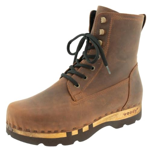 Woody Herren Paul Halblange Stiefel, Tabacco, 40 EU von Woody